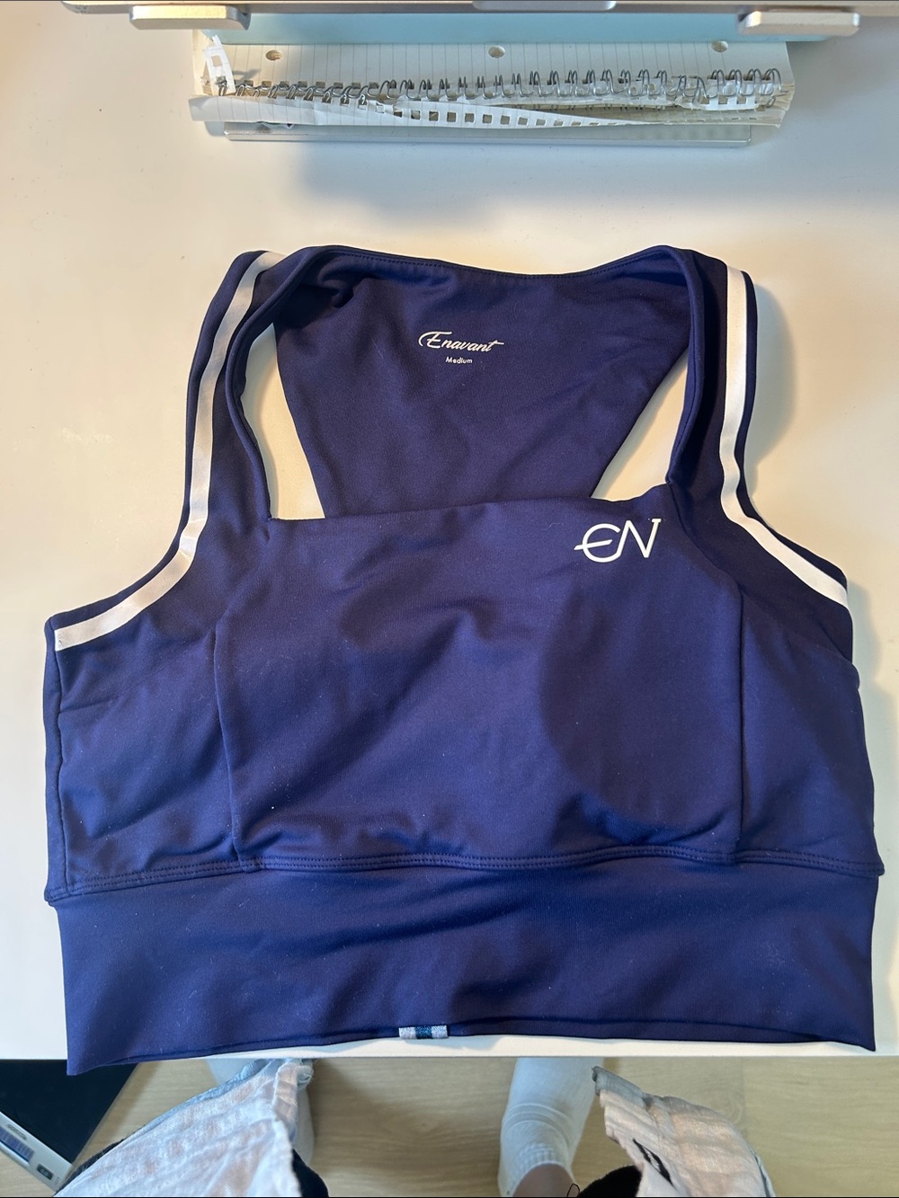 Enavant Active preppy sport bra nautical sailor size medium